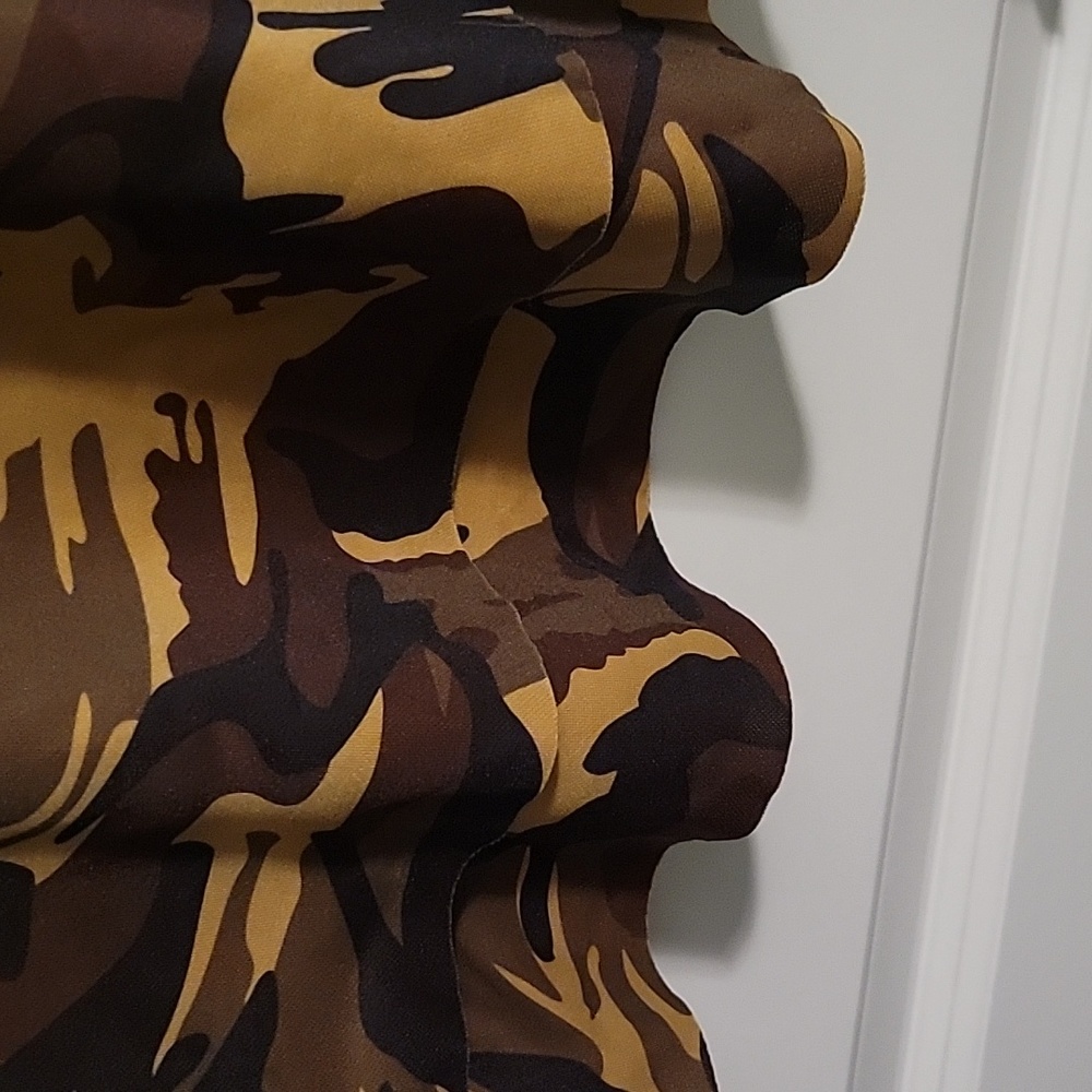Camouflage ruffle skirt - Picture 4 of 7